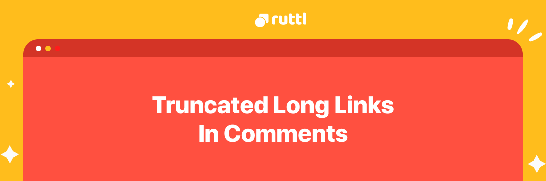 Truncated Long Links In Comments