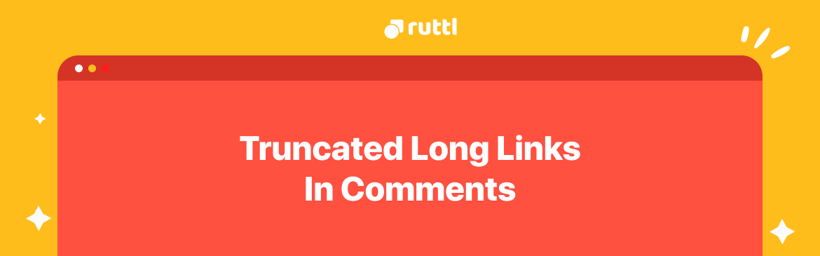 Truncated Long Links In Comments
