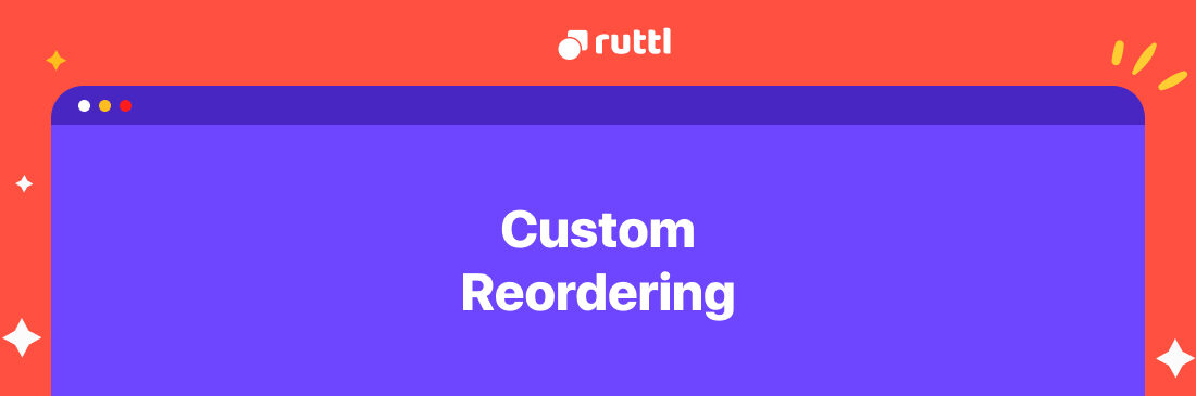Reorder The Webpages & Images Inside Your Project