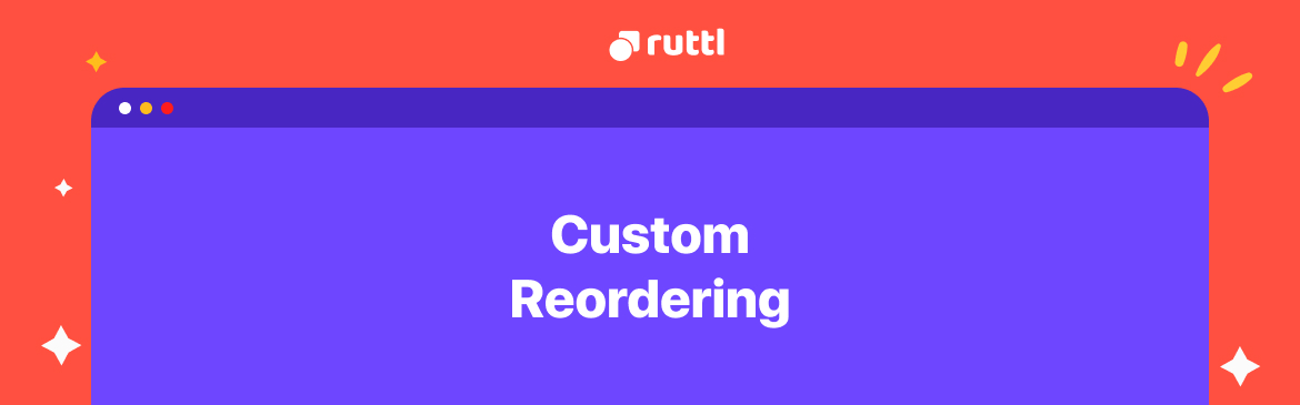 Reorder The Webpages & Images Inside Your Project