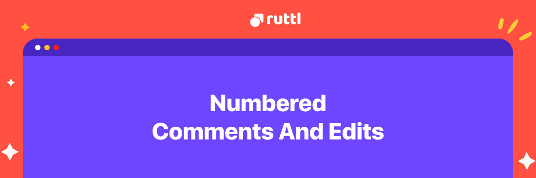 Numbered The Comments And Edits Inside Activity Panel