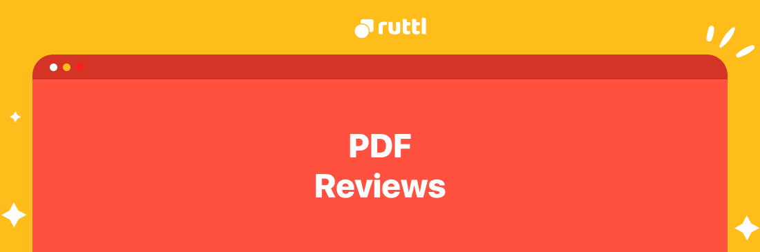 Now You Can Review PDF’s inside ruttl!