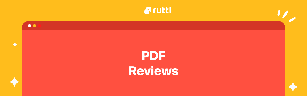 Now You Can Review PDF’s inside ruttl!